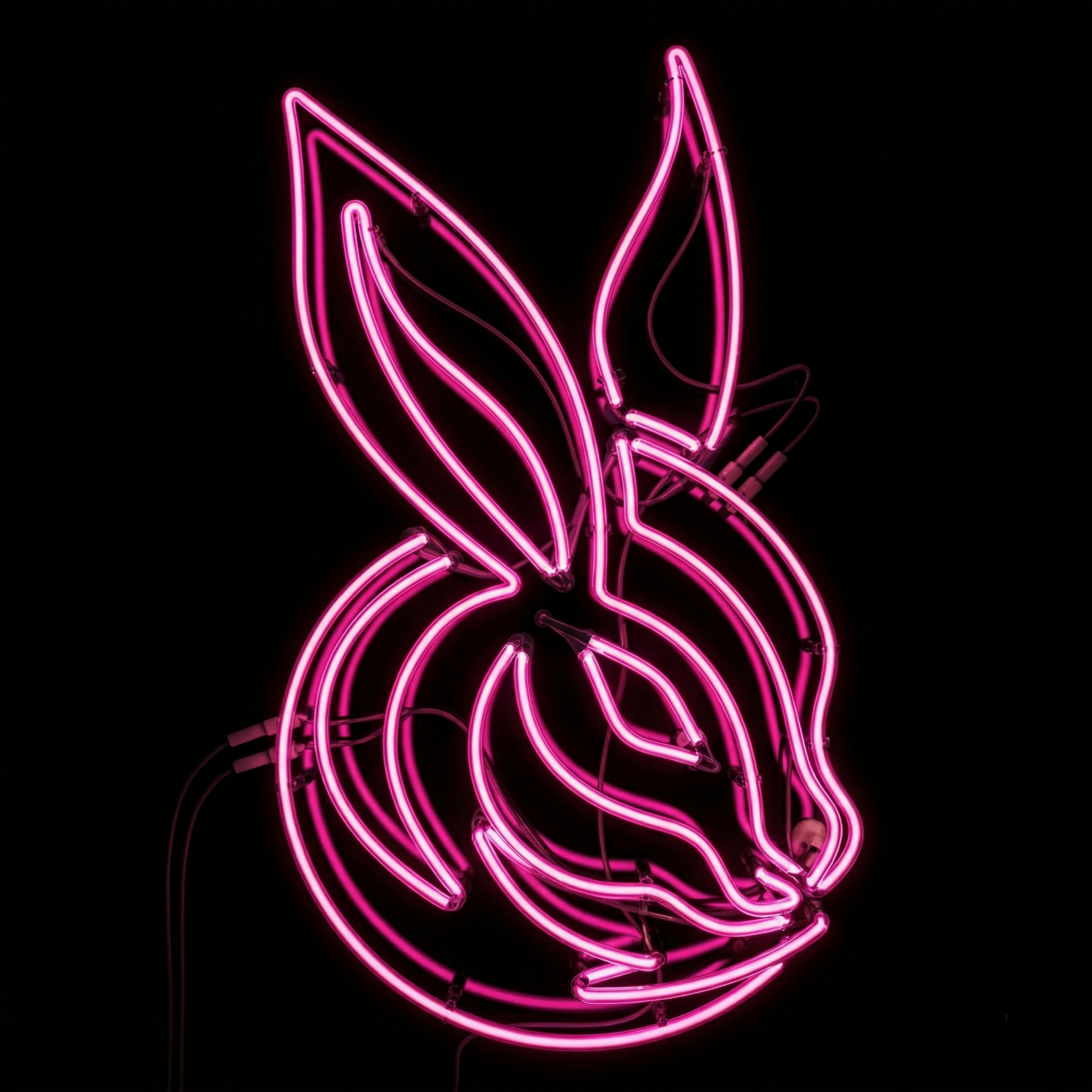 White Rabbit Neon Logo